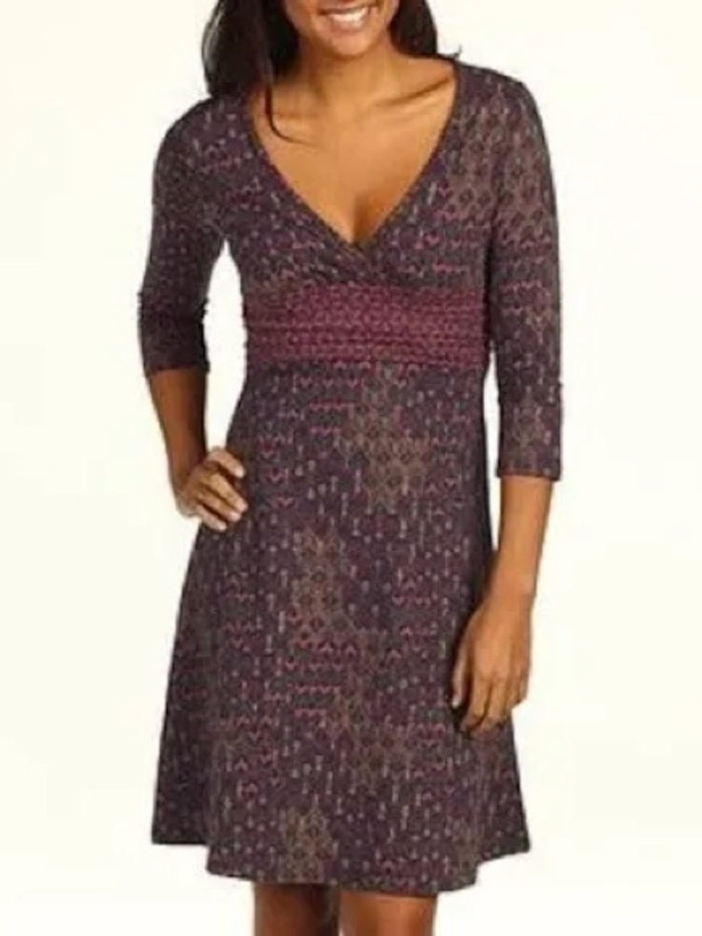 Patagonia Women's Long-Sleeved Margot Dress Size Medium EUC
